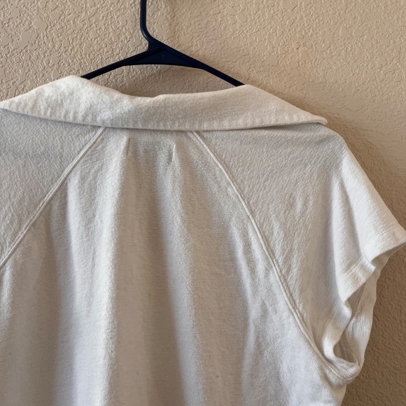 Free Assembly White Collared T-shirt - Picture 8 of 8